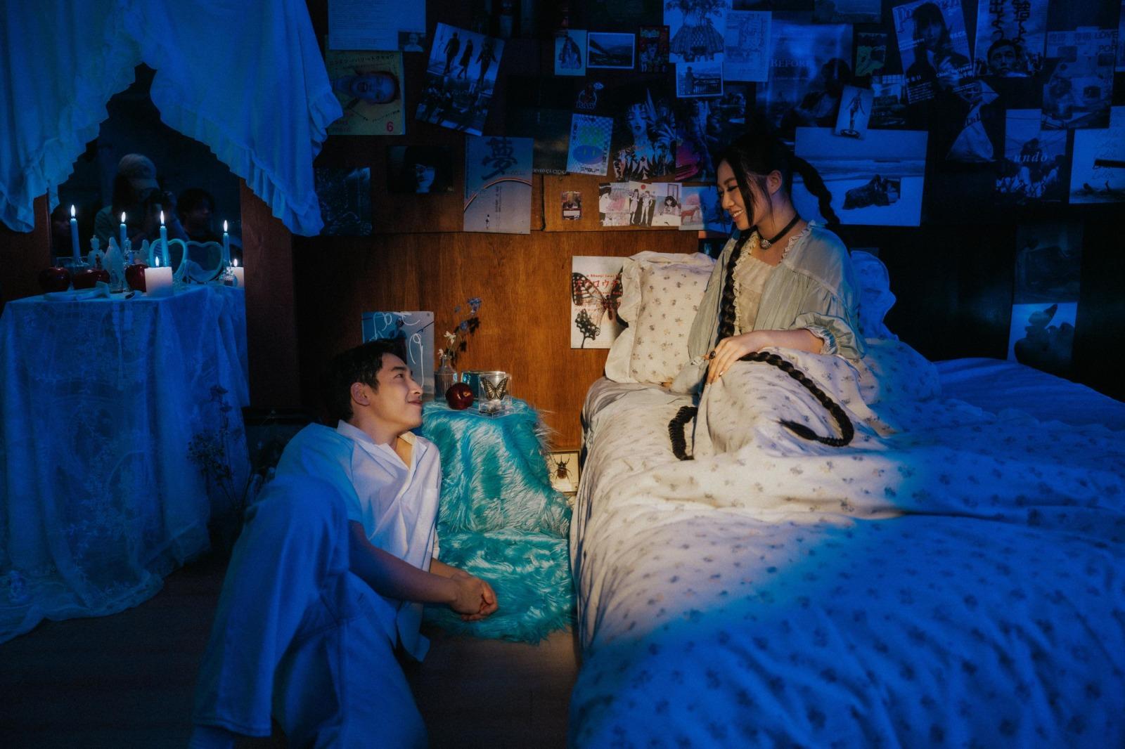 Jasmine找來星二代林卓毅任MV男主角。