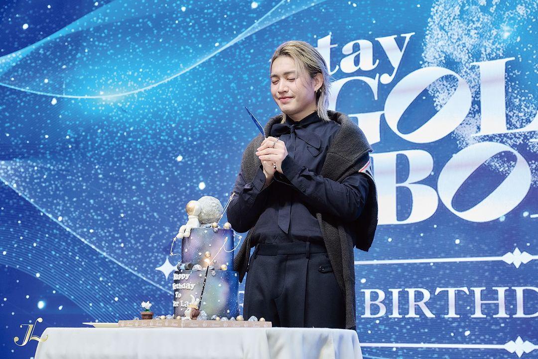 柳應廷Jer在生日會上誠心許願,希望大家都生活開心。(IG@jerlaufanclub.hk)