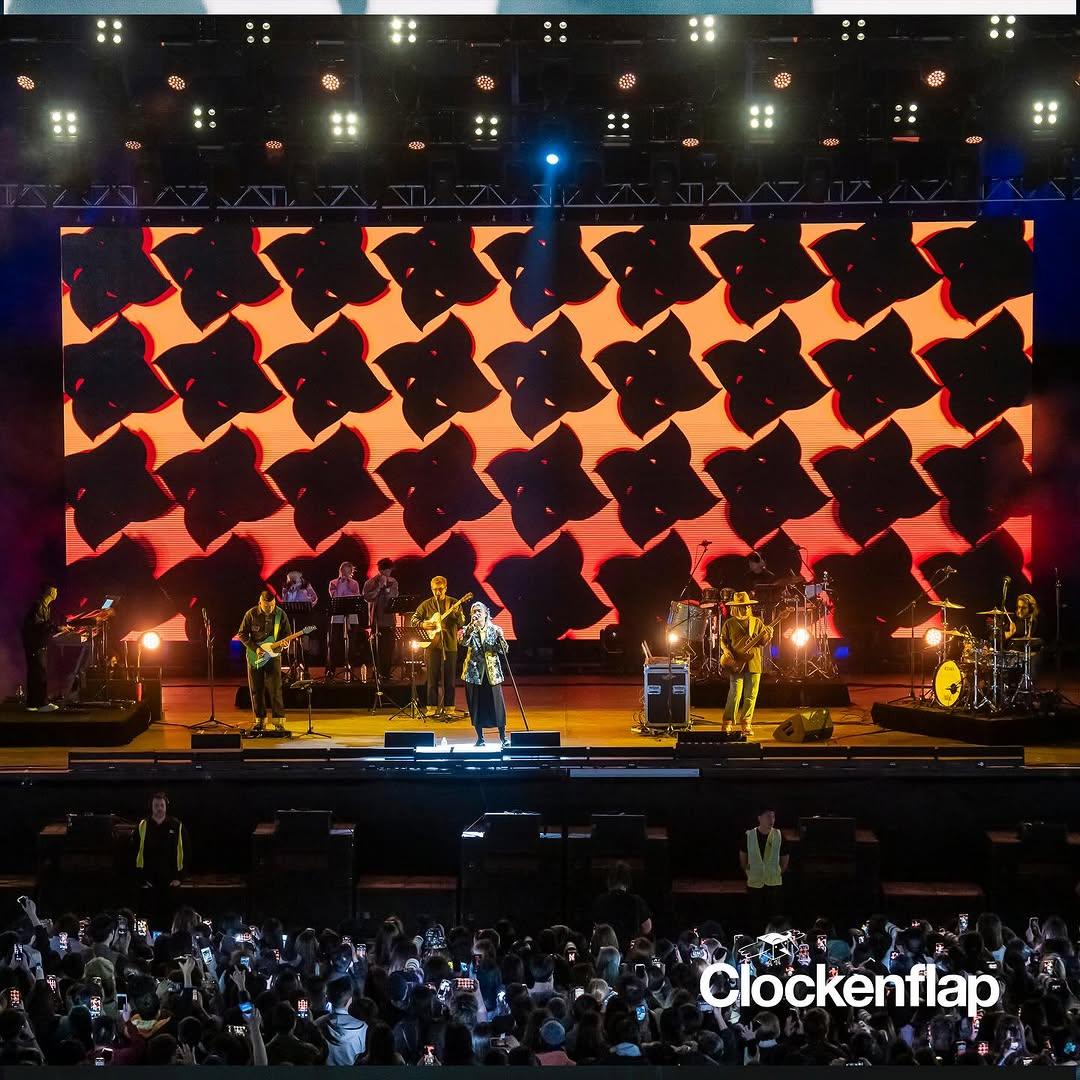 王雙駿領軍的The HATS ON band,聯同柳應廷Jer參與Clockenflap表演。(圖:Clockenflap提供)