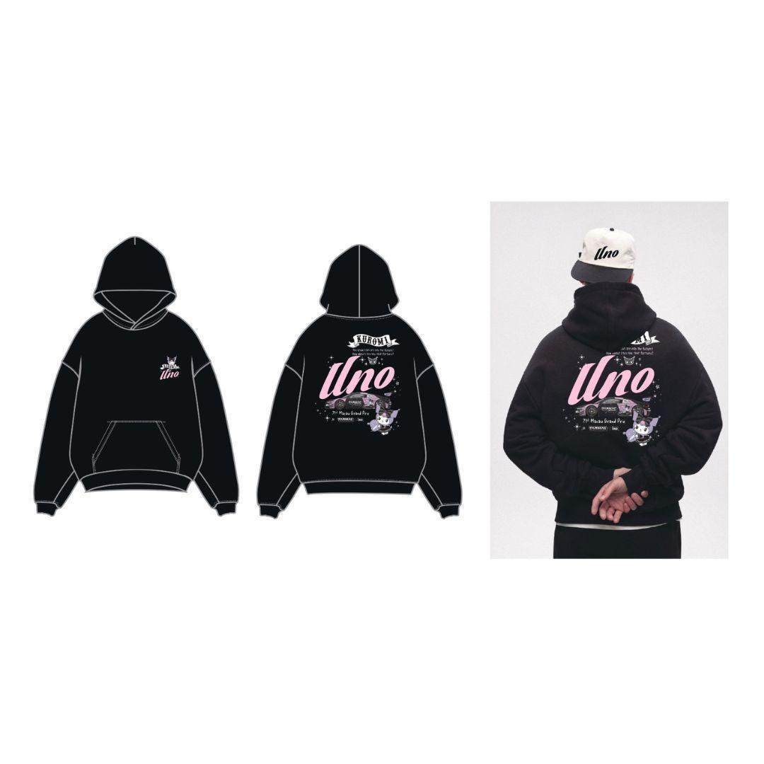 UNO Racing Team 推出的「Kuromi」主題衛衣(黑色) $410