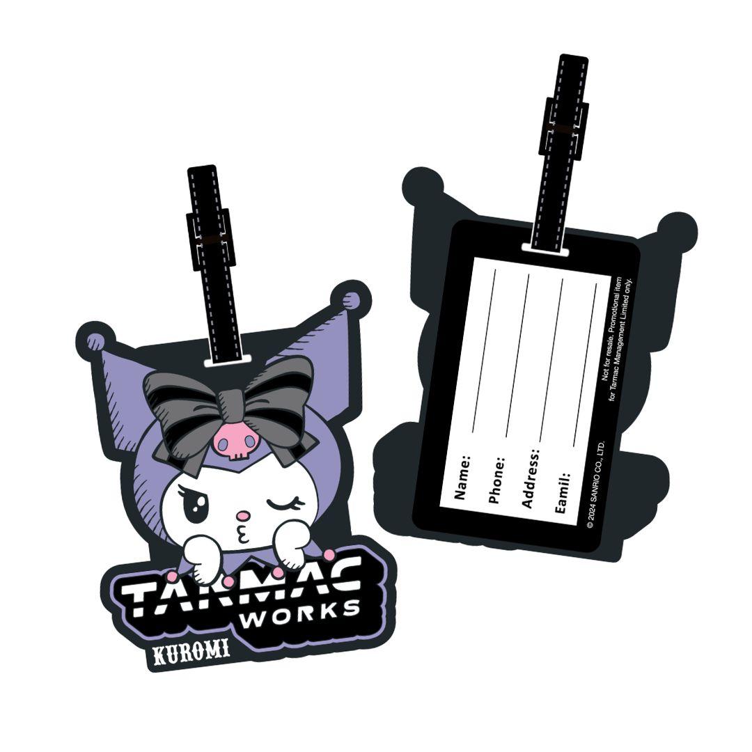 換購優惠 1 -「Kuromi」行李牌 凡購買「Kuromi」模型車，可以HK$40換購「Kuromi」行李牌一個。