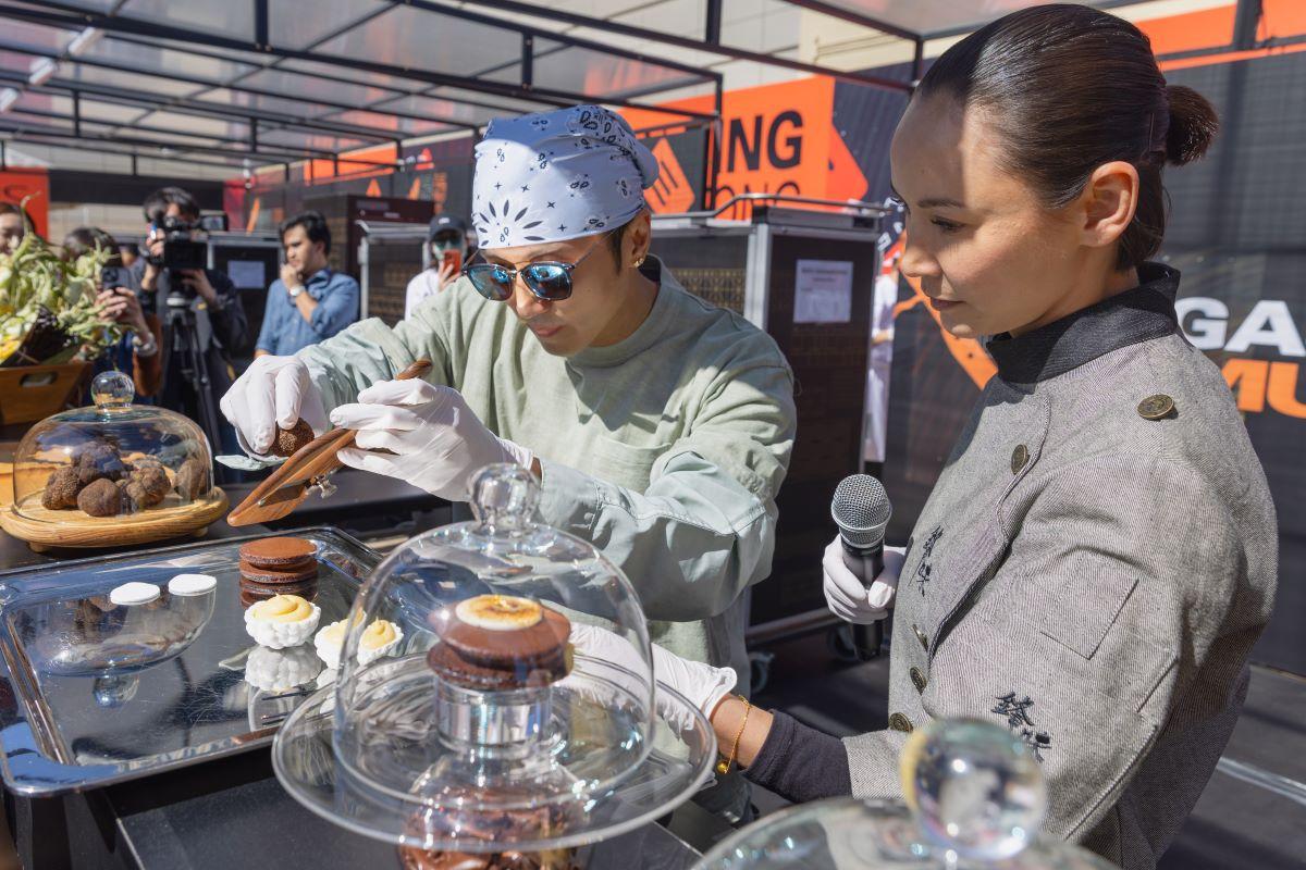 「鋒廚」團隊:Amanda S.龍玥心炮製黑松露玉米奶油杯