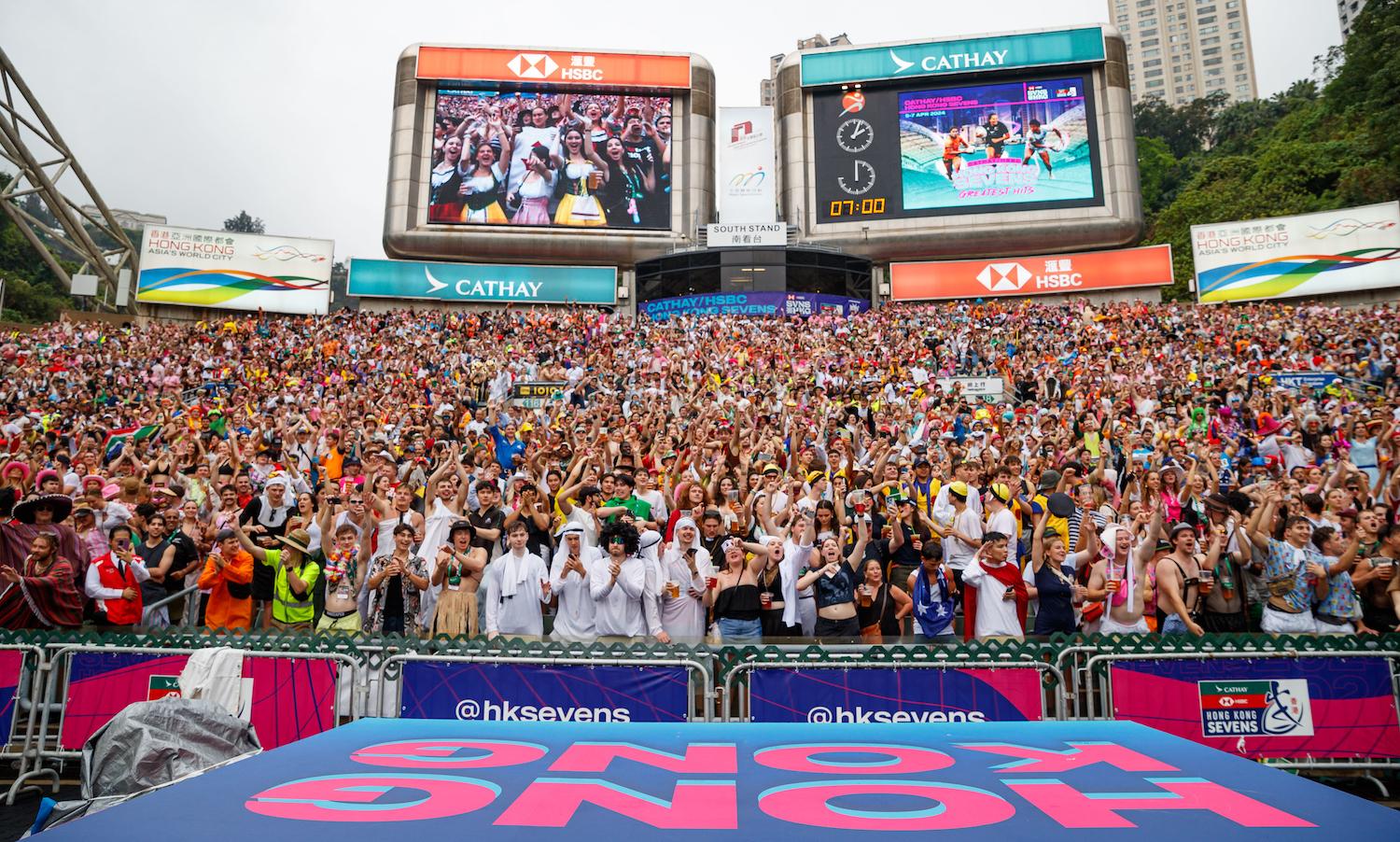 香港國際七人欖球賽明年移師啟德舉行。(公關提供圖片)
