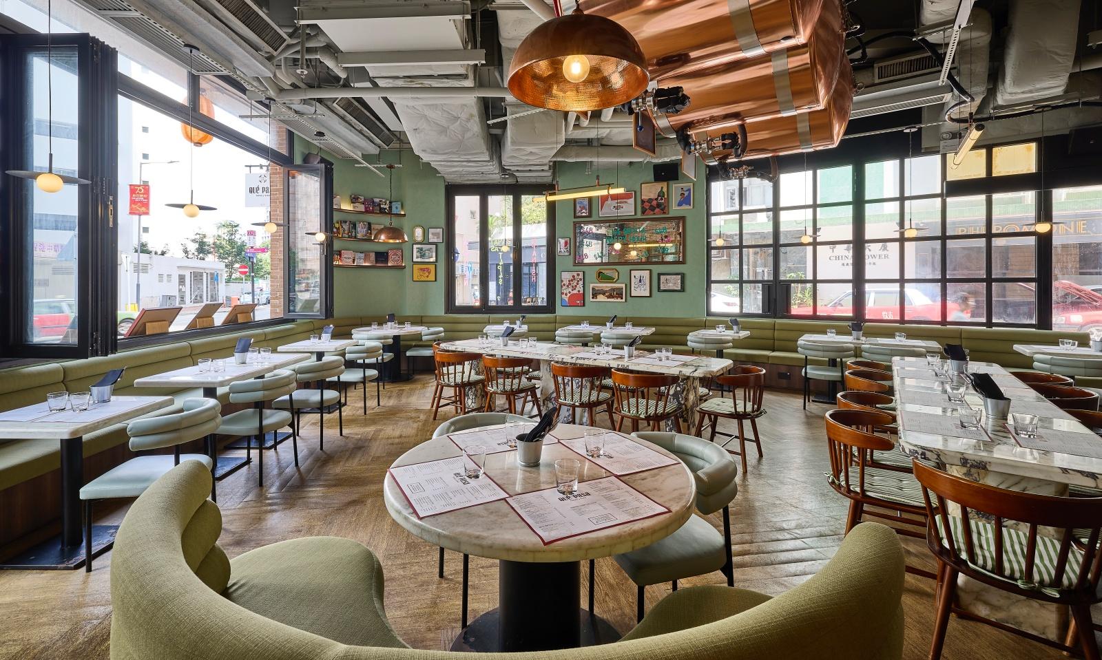 餐廳格調輕鬆寫意。