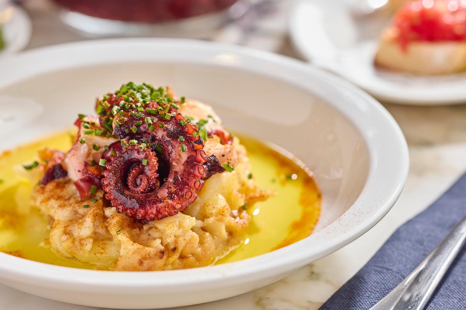 八爪魚配馬鈴薯$168