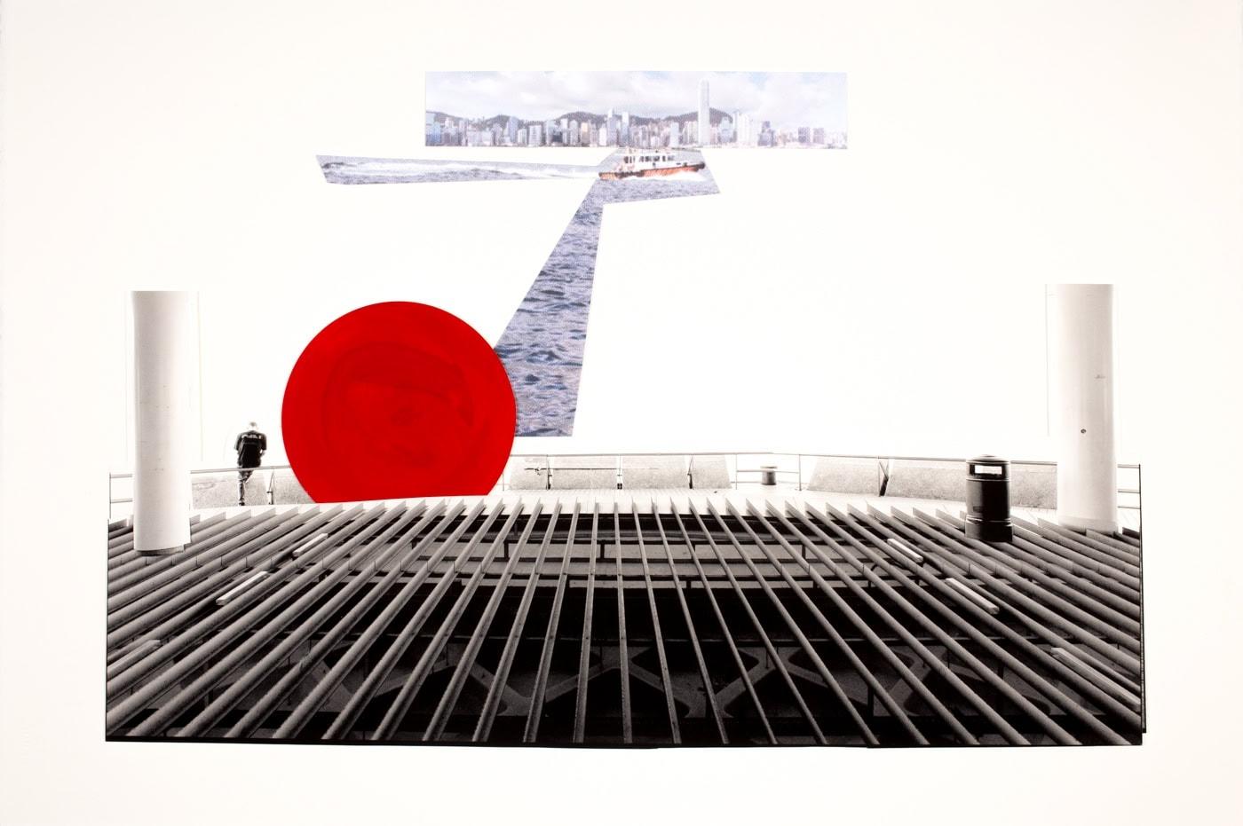 紅球10天巡遊香港10個地標,包括九龍公眾碼頭