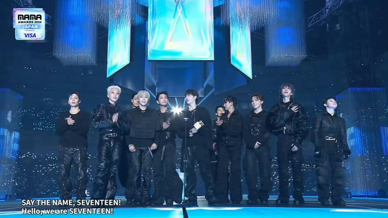 SEVENTEEN出道9年,首度在MAMA連續奪兩項大獎。
