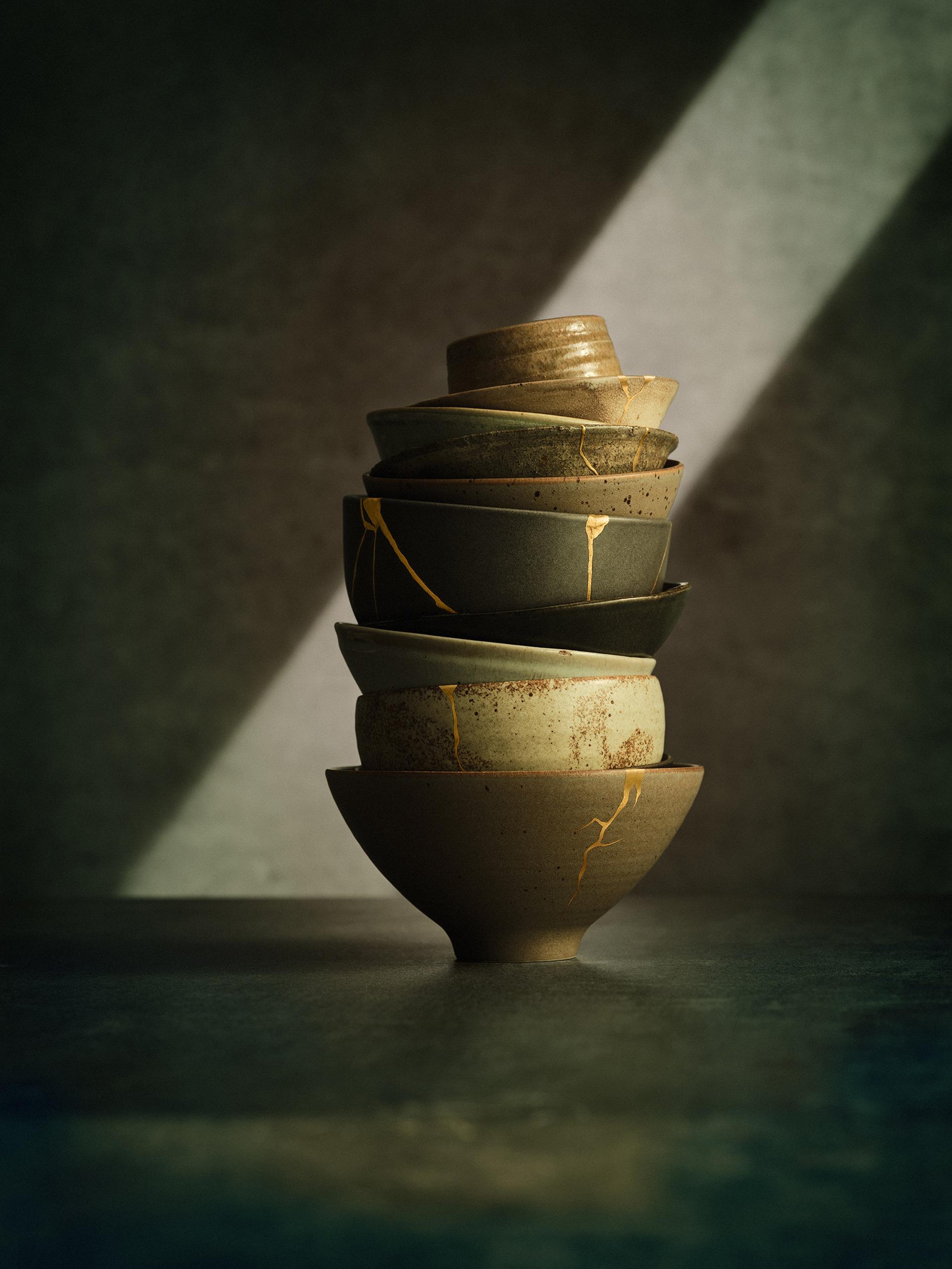 LXP凝時金緻系列的靈感,源於傳統陶瓷的修復技藝。