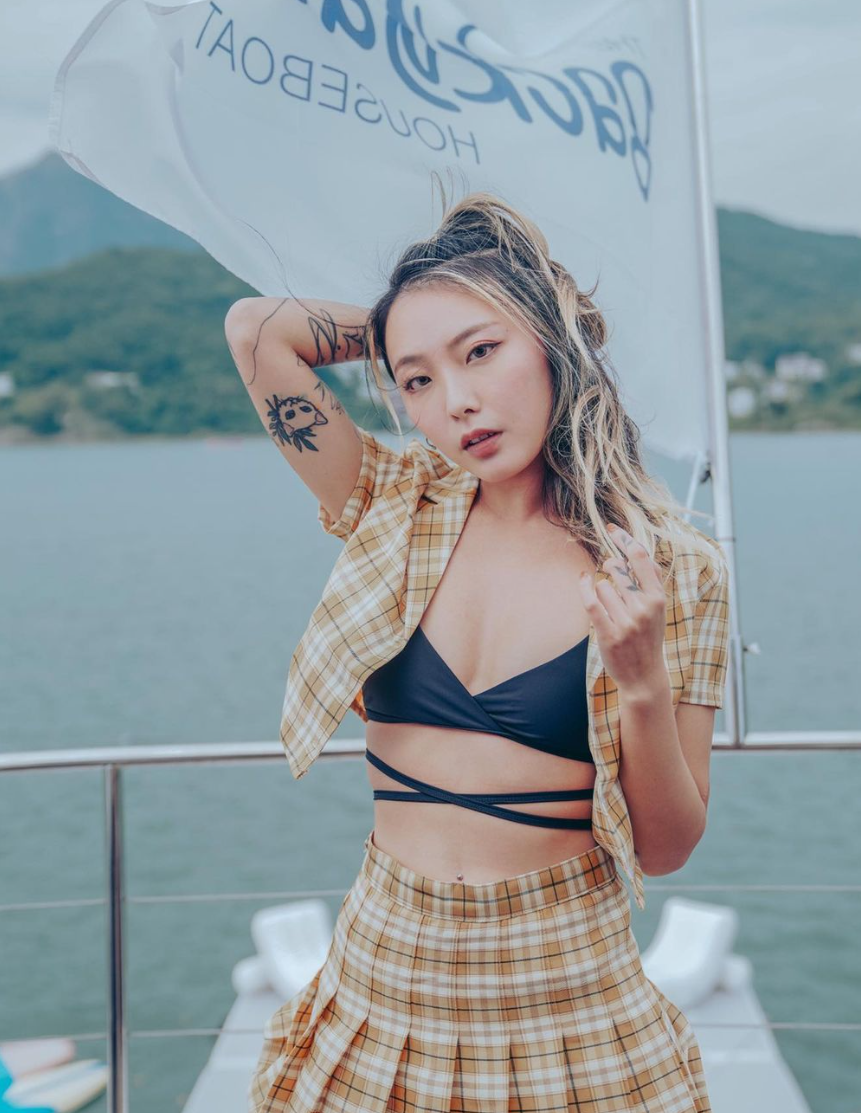 ToNick主音恆仔女友Kylah Chan