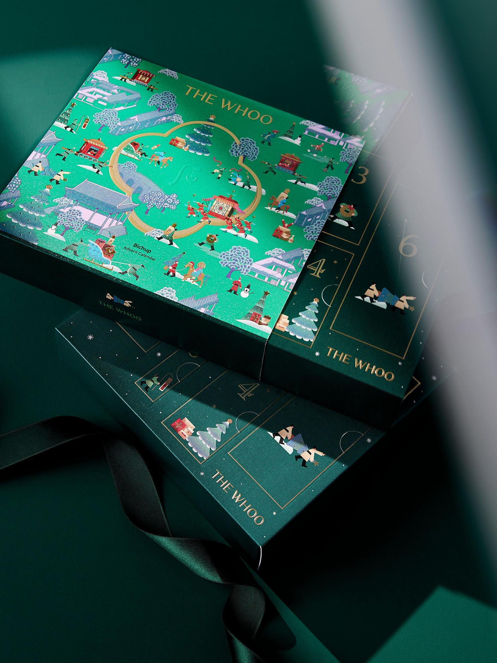 聖誕倒數月曆2024|THE WHOO 秘貼 煥能修護精華倒數月曆$440(價值$793)