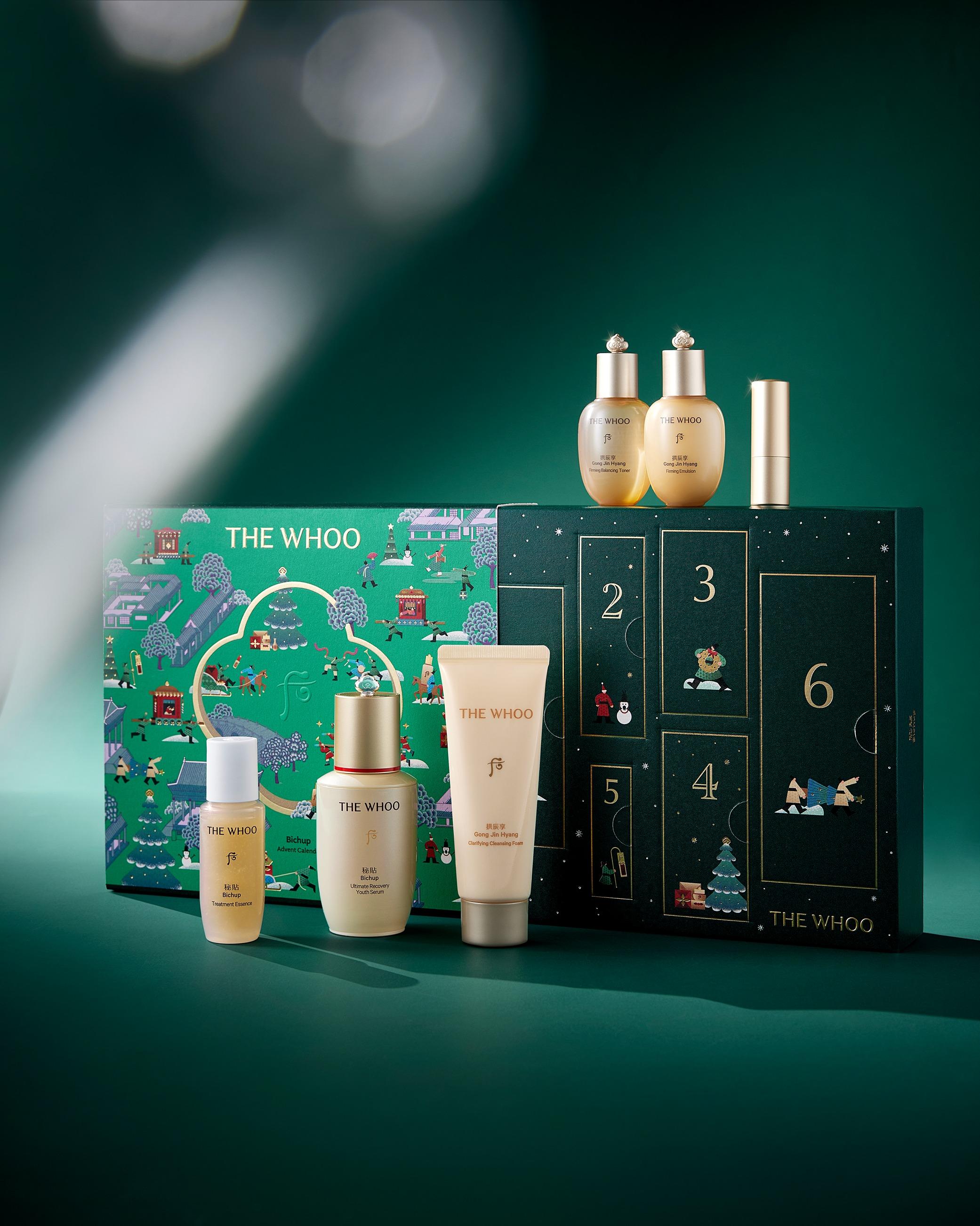 聖誕倒數月曆2024|THE WHOO 秘貼 煥能修護精華倒數月曆$440(價值$793)