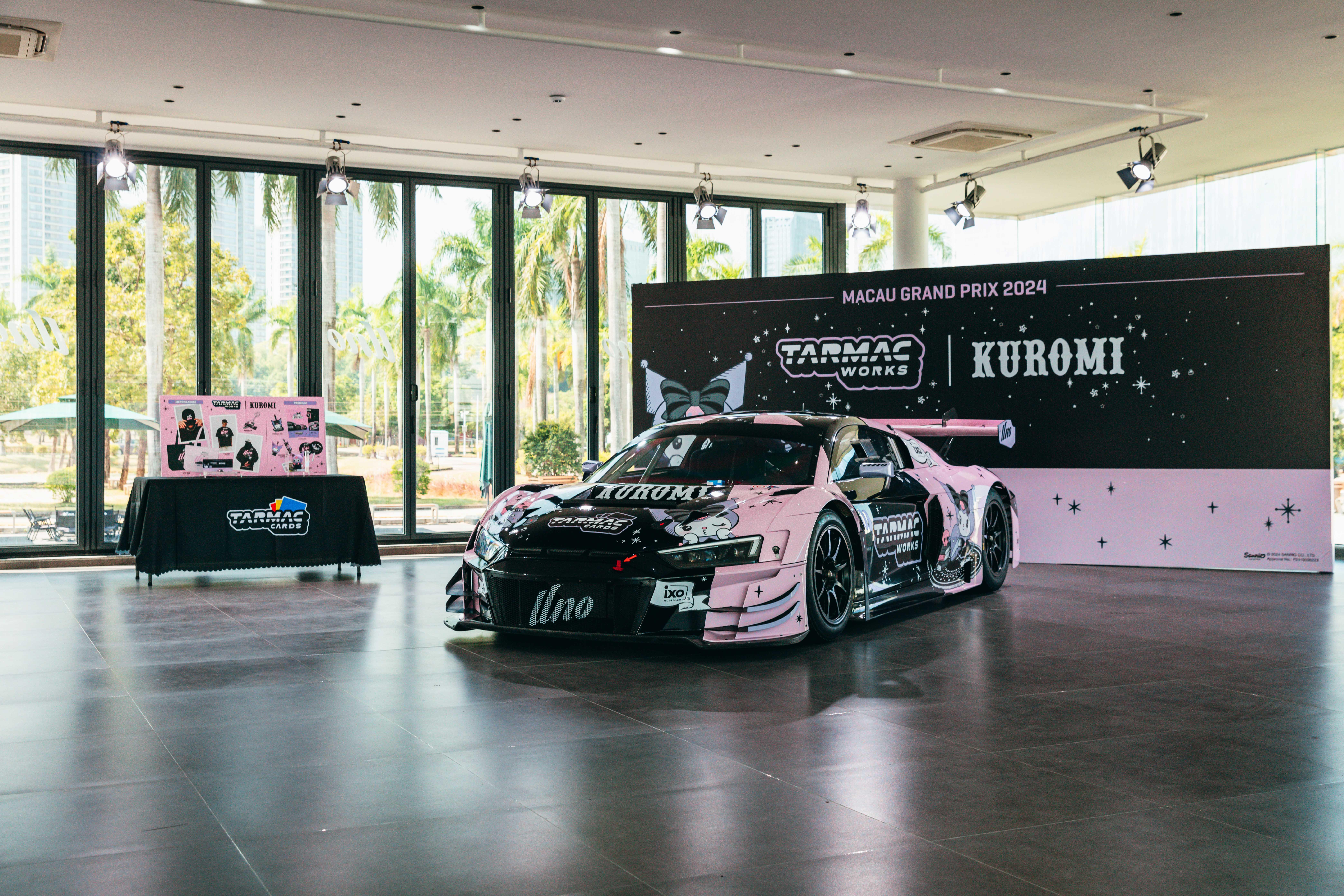 「Kuromi」以其獨特的個性和俏皮形象深受粉絲喜愛,這次首次登上賽車舞台,定必成為全場矚目焦點。