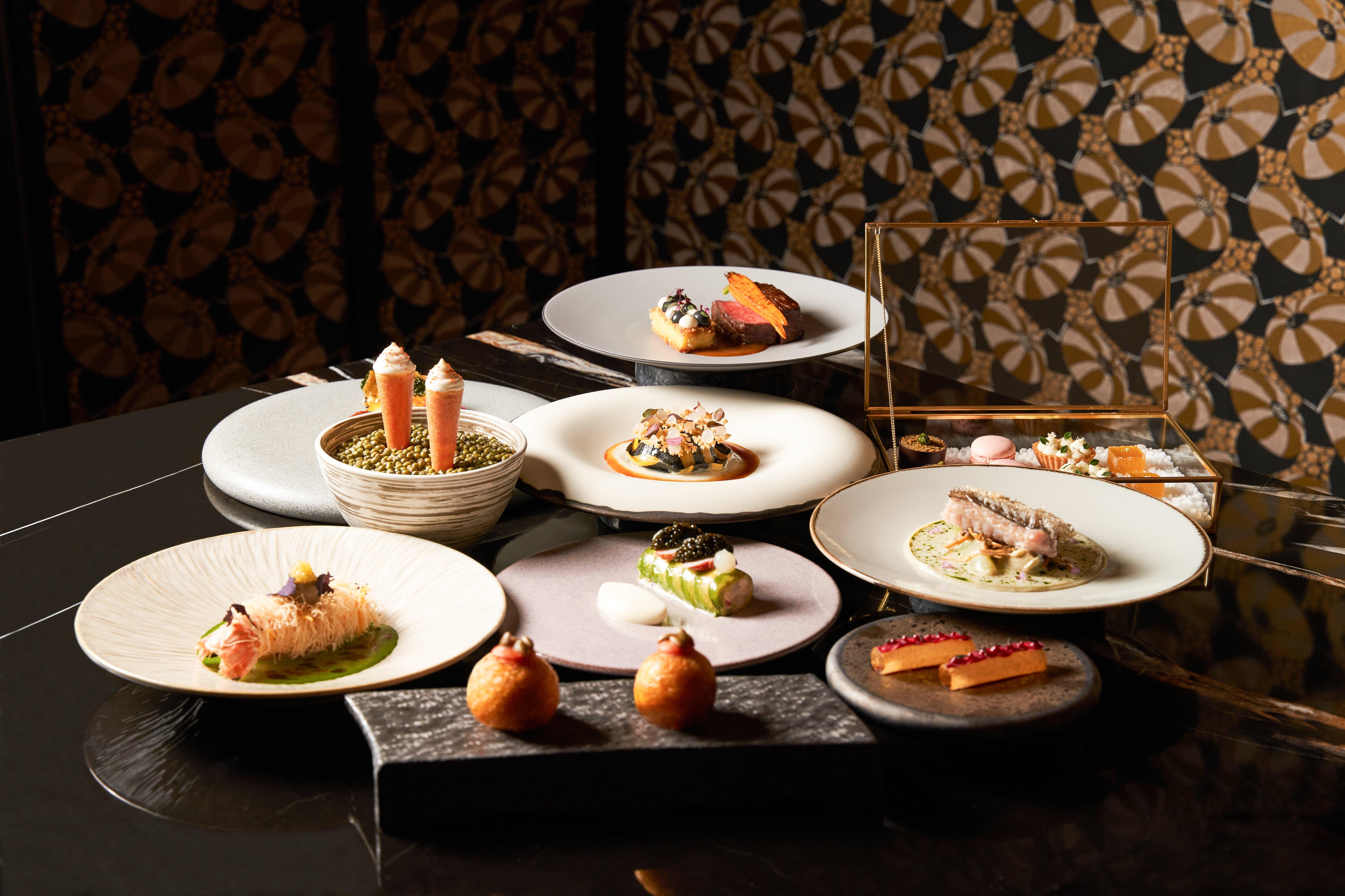 餐廳主打現代歐洲菜,精緻悅目。