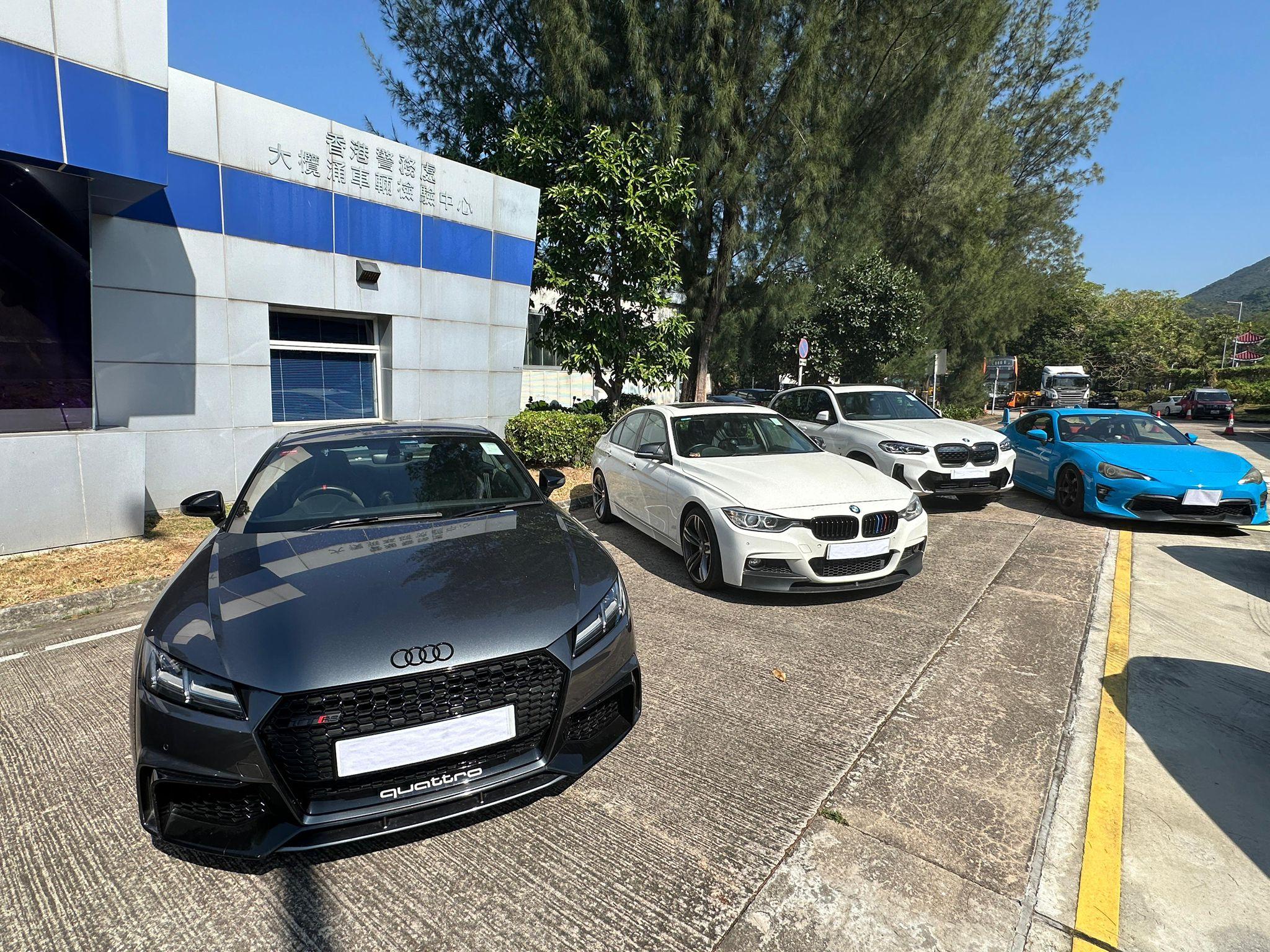 警方新界北反非法賽車,破6案拘14人並扣14車。