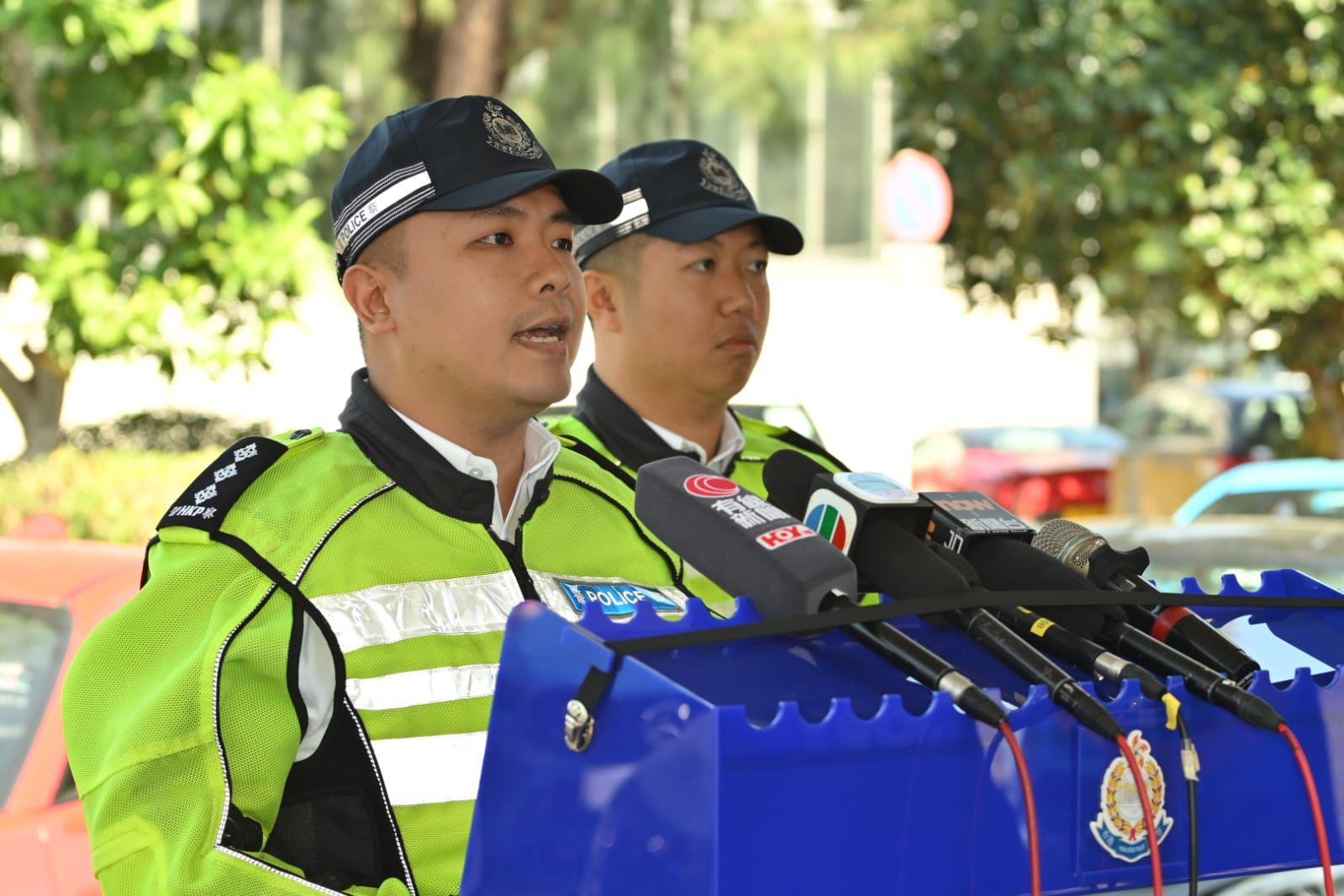 警方新界北反非法賽車,破6案拘14人並扣14車。