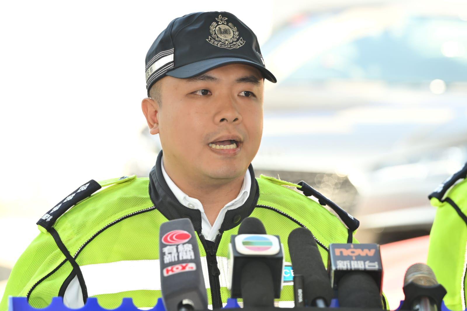 警方新界北反非法賽車,破6案拘14人並扣14車。