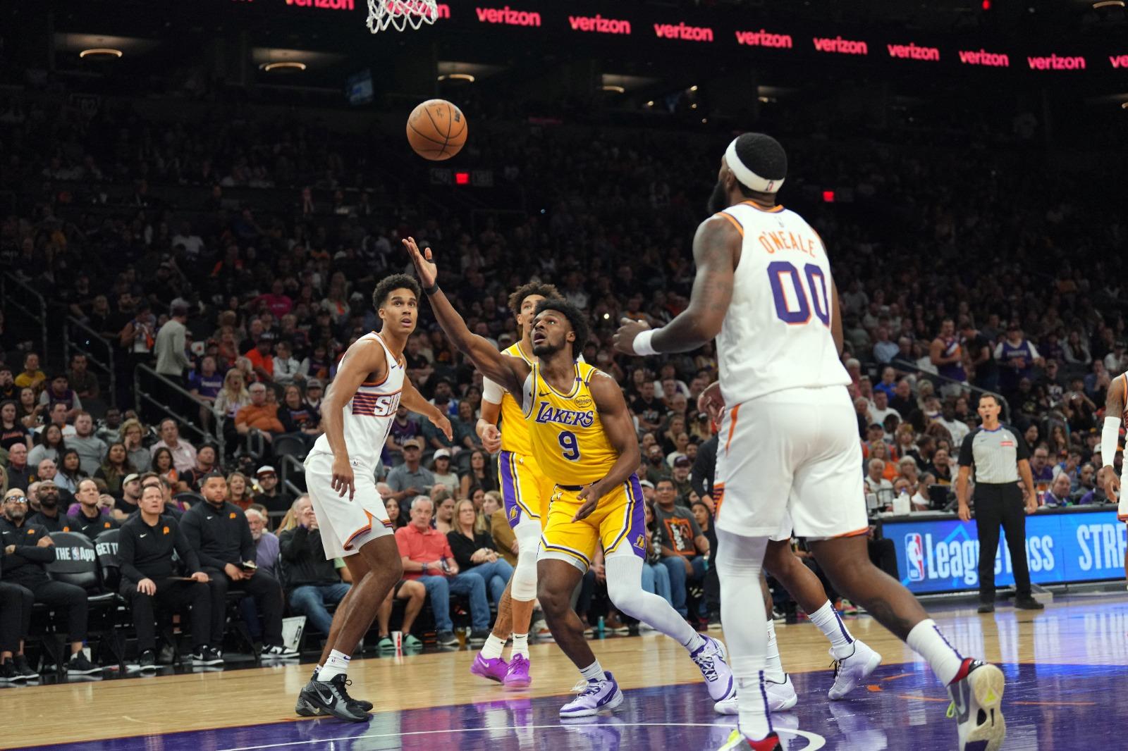 邦尼占士(Bronny James)在NBA常規賽上陣4場。