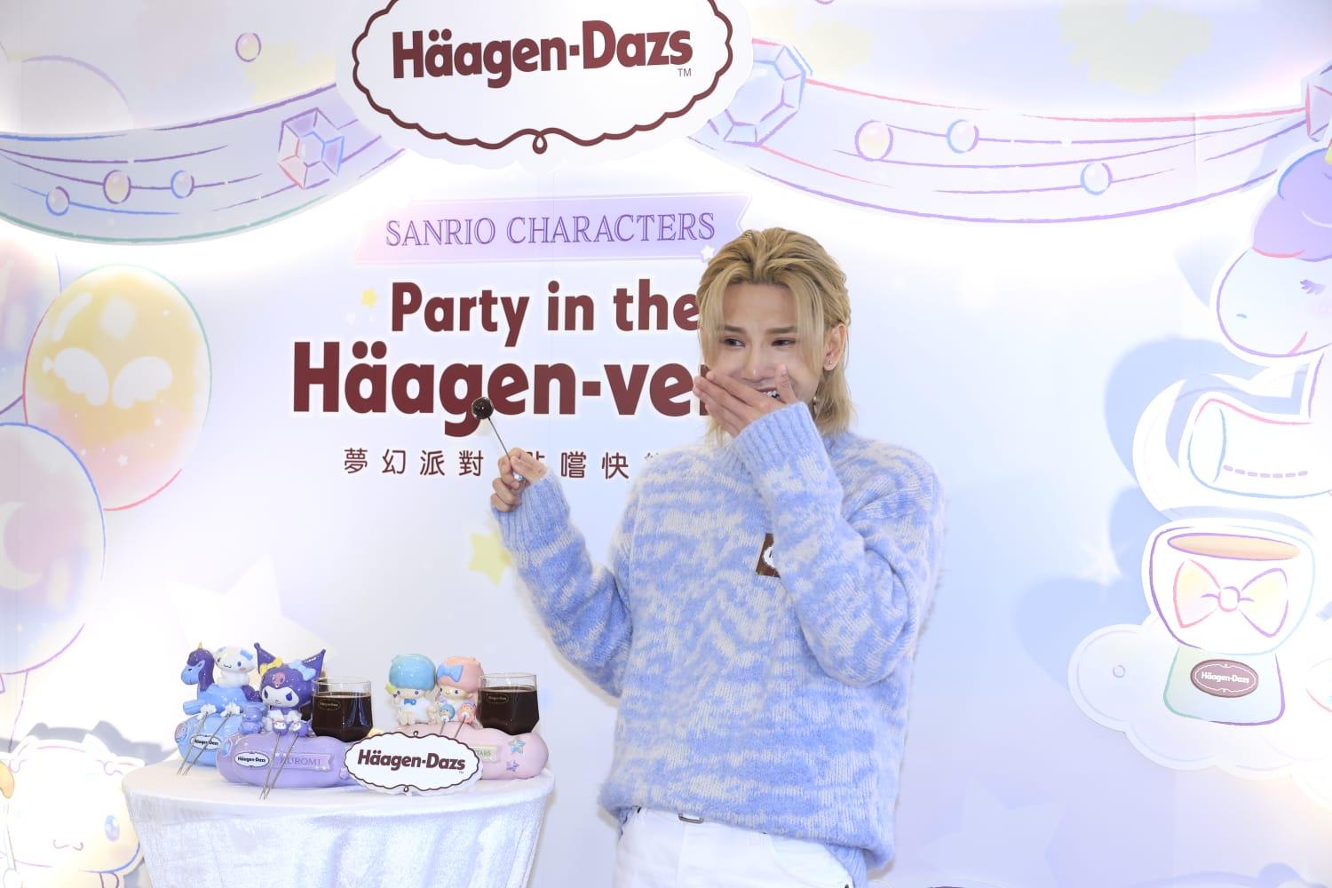 Jeremy笑言若與Stanley互餵雪糕,很容易變成「互質」對方食雪糕。(林俊源攝)