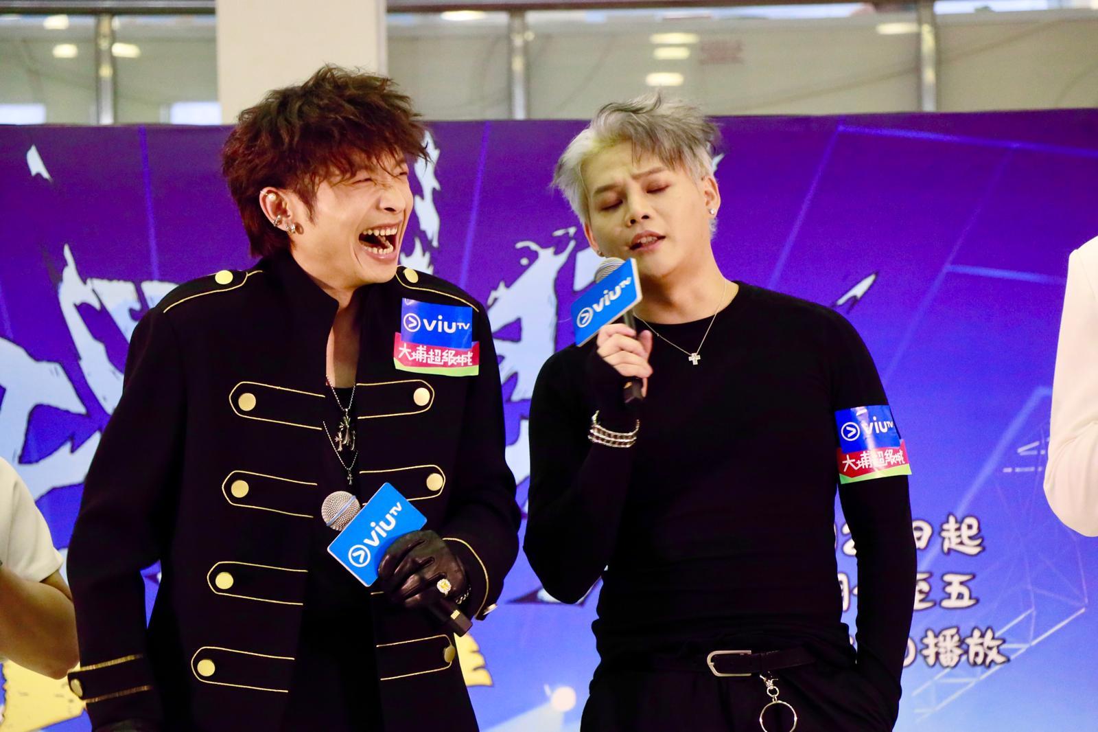 保錡和阿Dee笑言因拍攝死腳膠而感情大增(娛樂組攝)