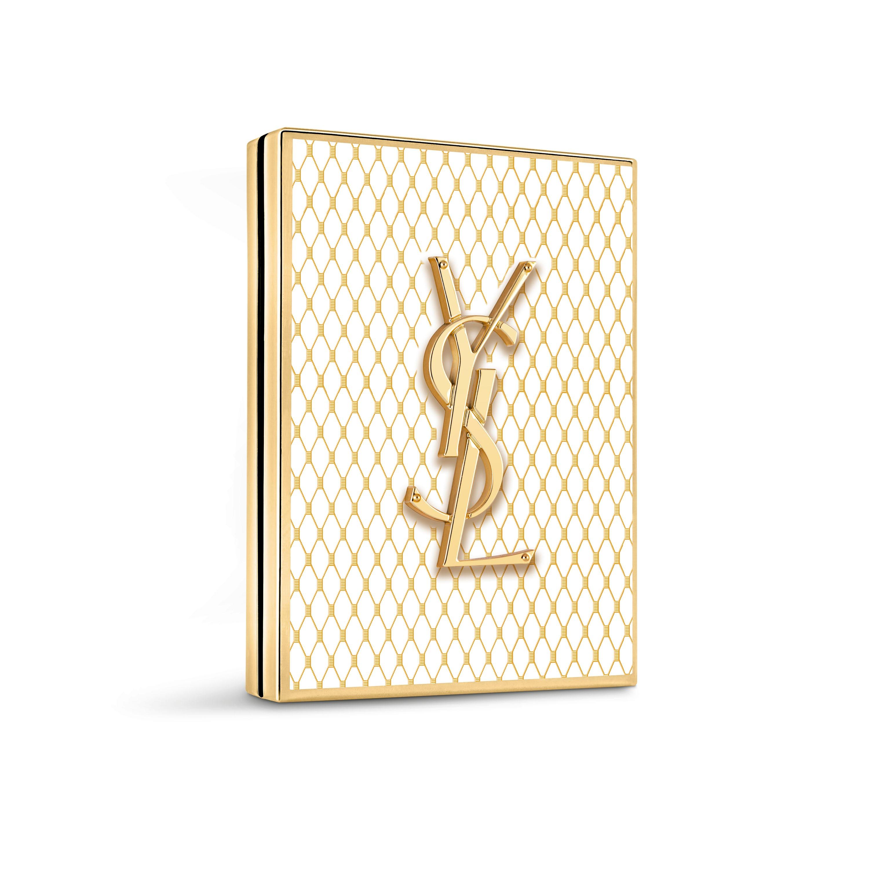 聖誕限量彩妝2024|YSL Beauty COUTURE MINI CLUTH 高訂皮革四色眼影盒 $655