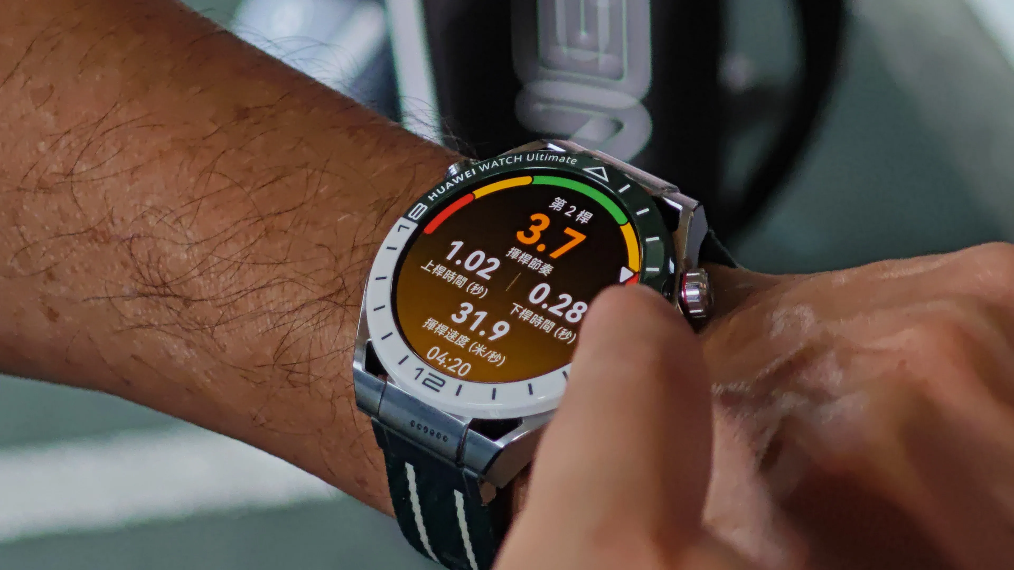 每下揮杆後都有相應的評分,多練習就可以掌握節奏