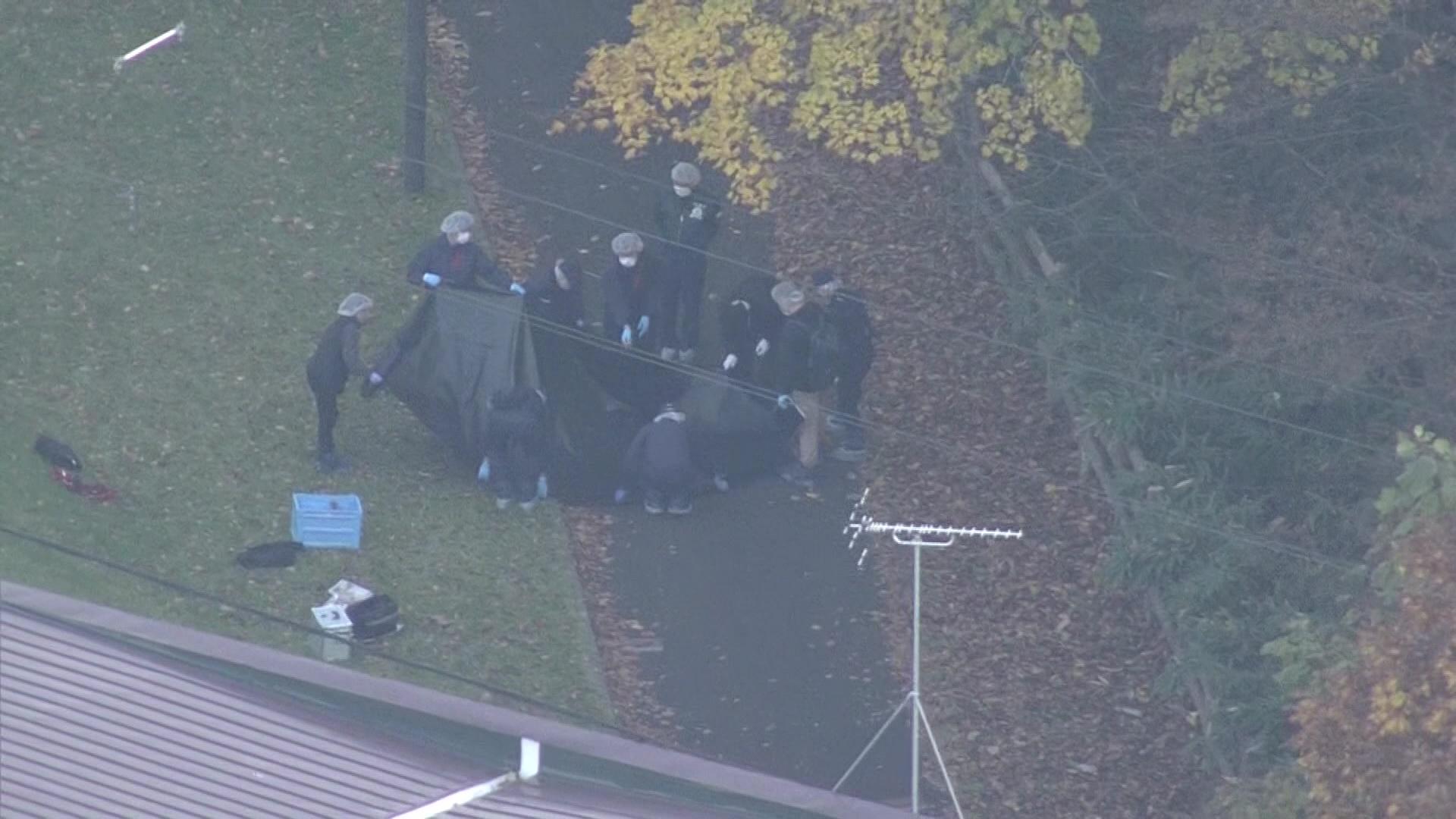 死者屍體被發現的情況。(新聞截圖)