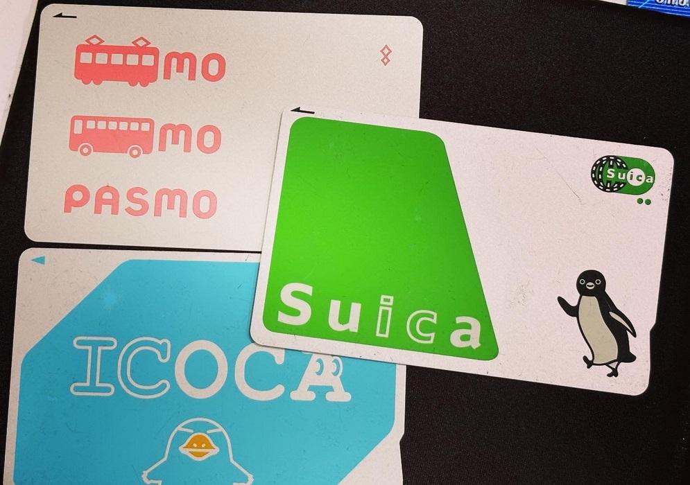 西瓜卡、PASMO、ICOCA等交通卡。(互聯網)