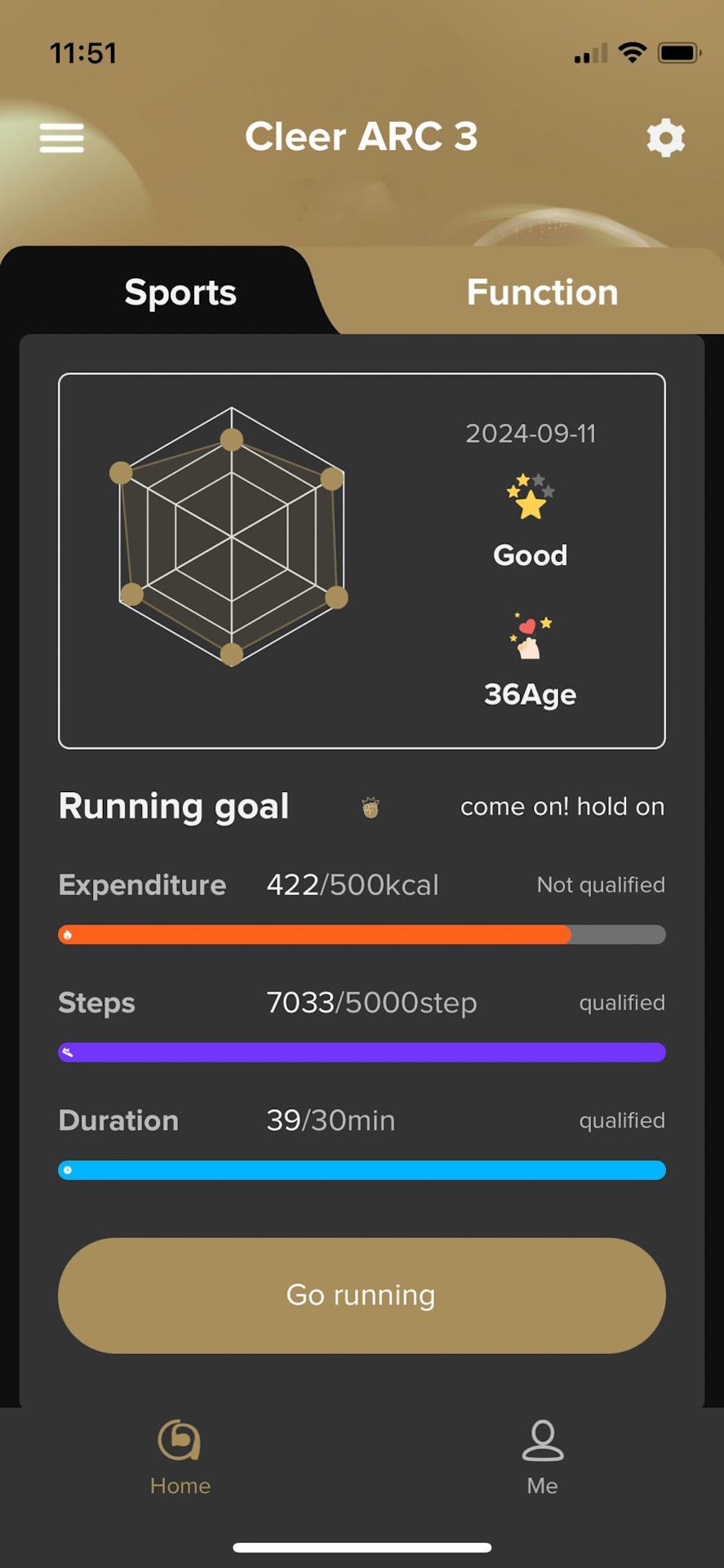 Cleer ARC 3 MAX的專用Cleer+ App內有「AI教練」功能,可設計運動計劃。