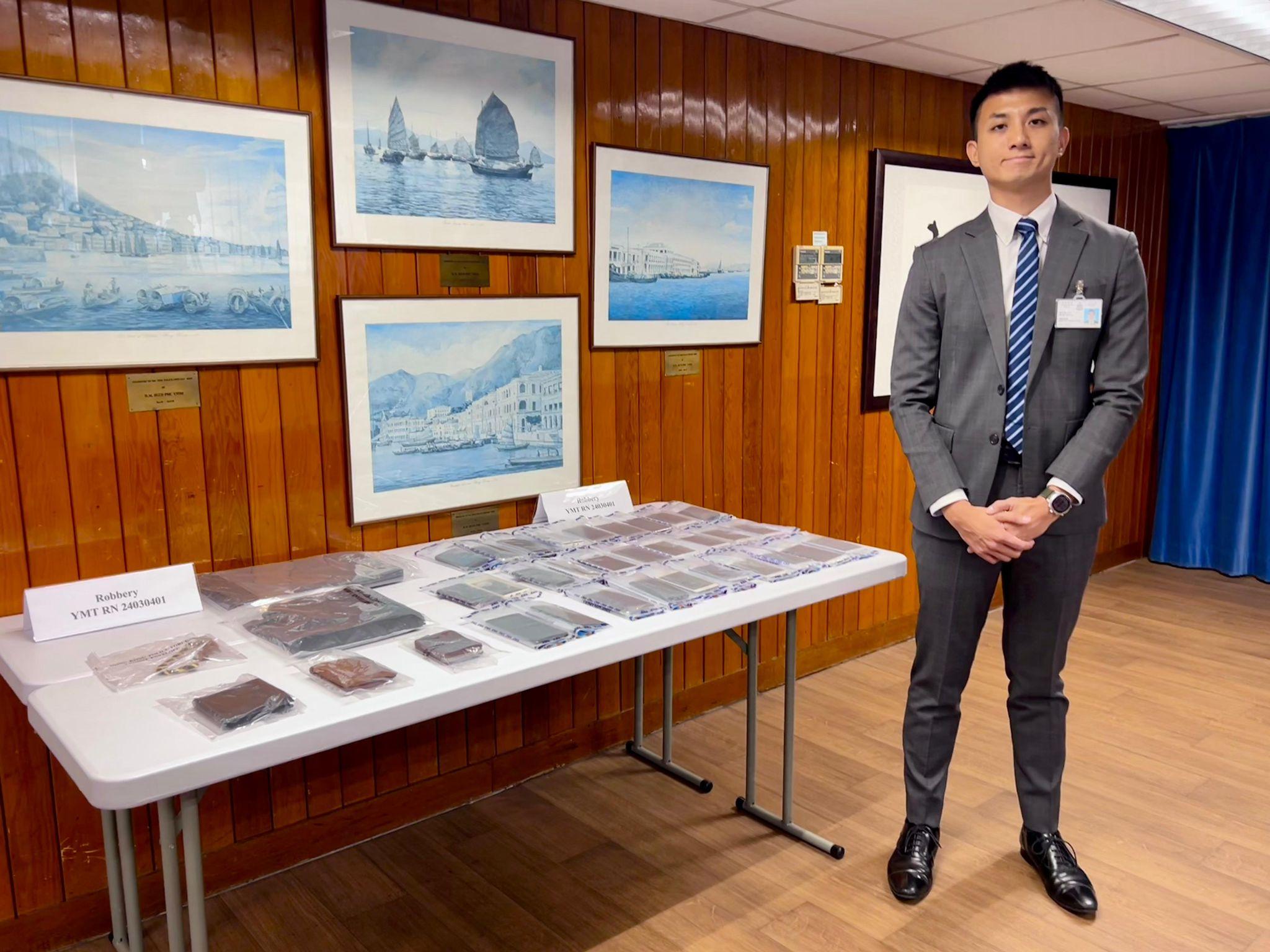 警方拘捕一名36歲非華裔男子。