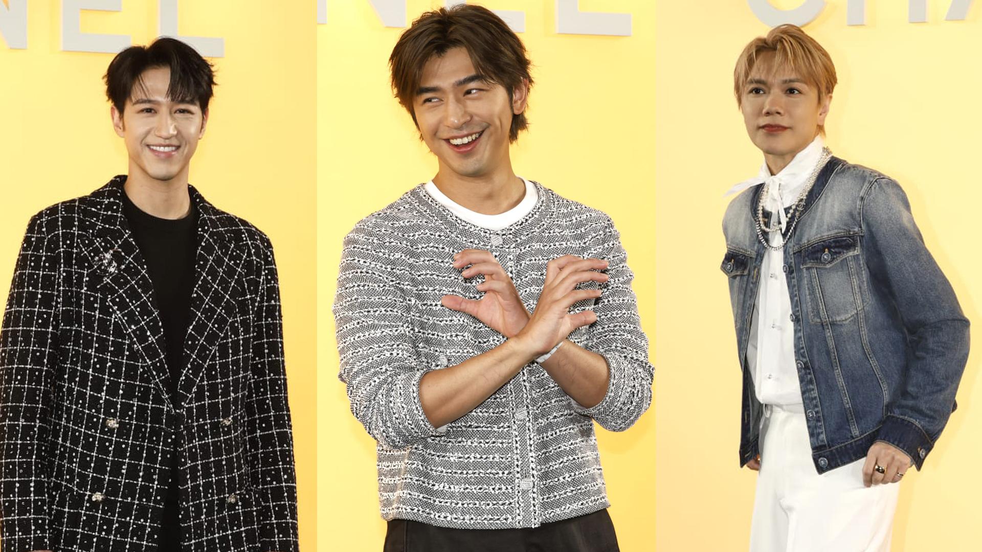 CHANEL在香港舉行時裝騷,邀請了張敬軒、馮允謙、陳柏霖等出席。