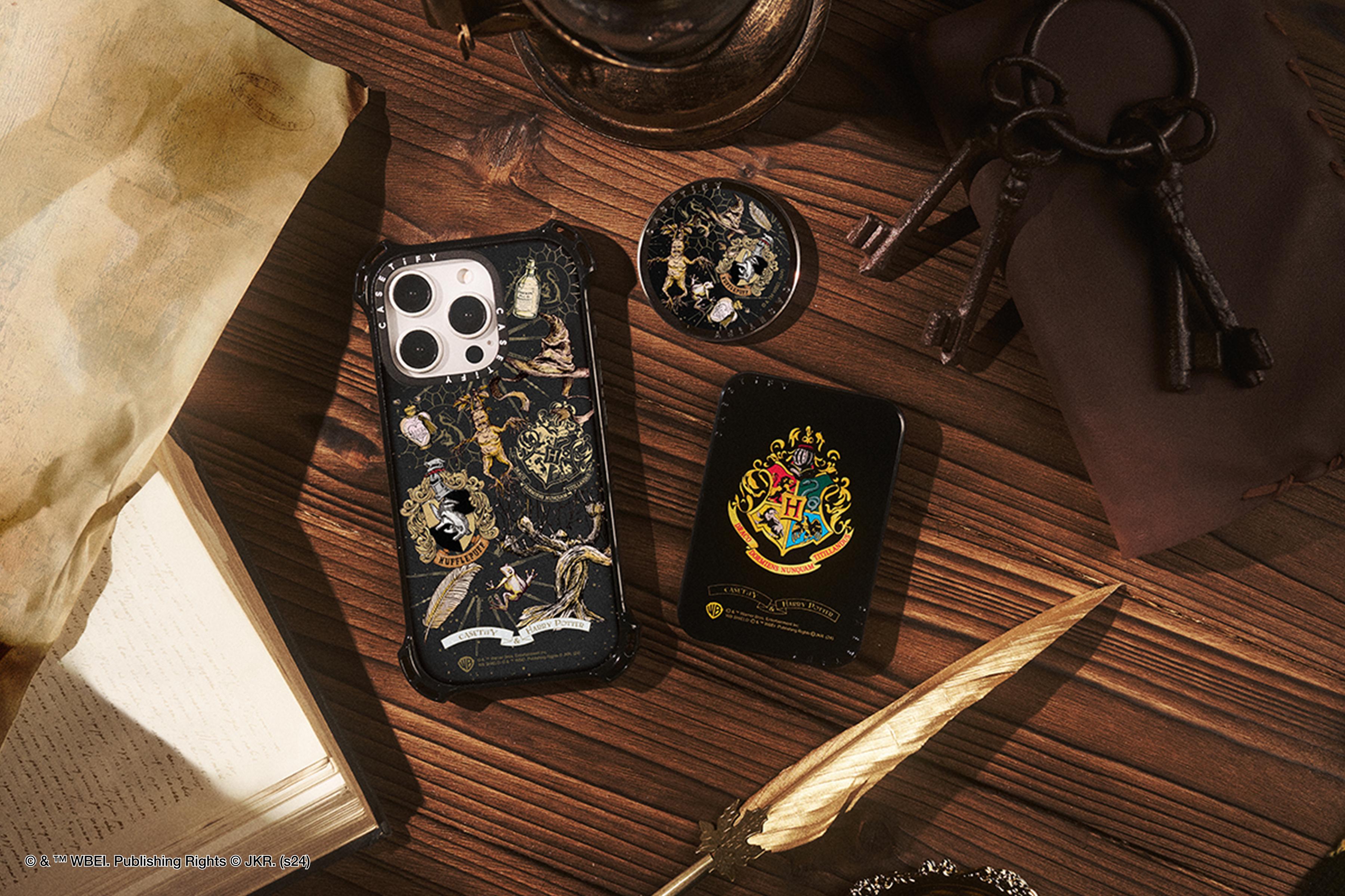 Harry Potter x CASETiFY聯乘系列赫夫帕夫配色。