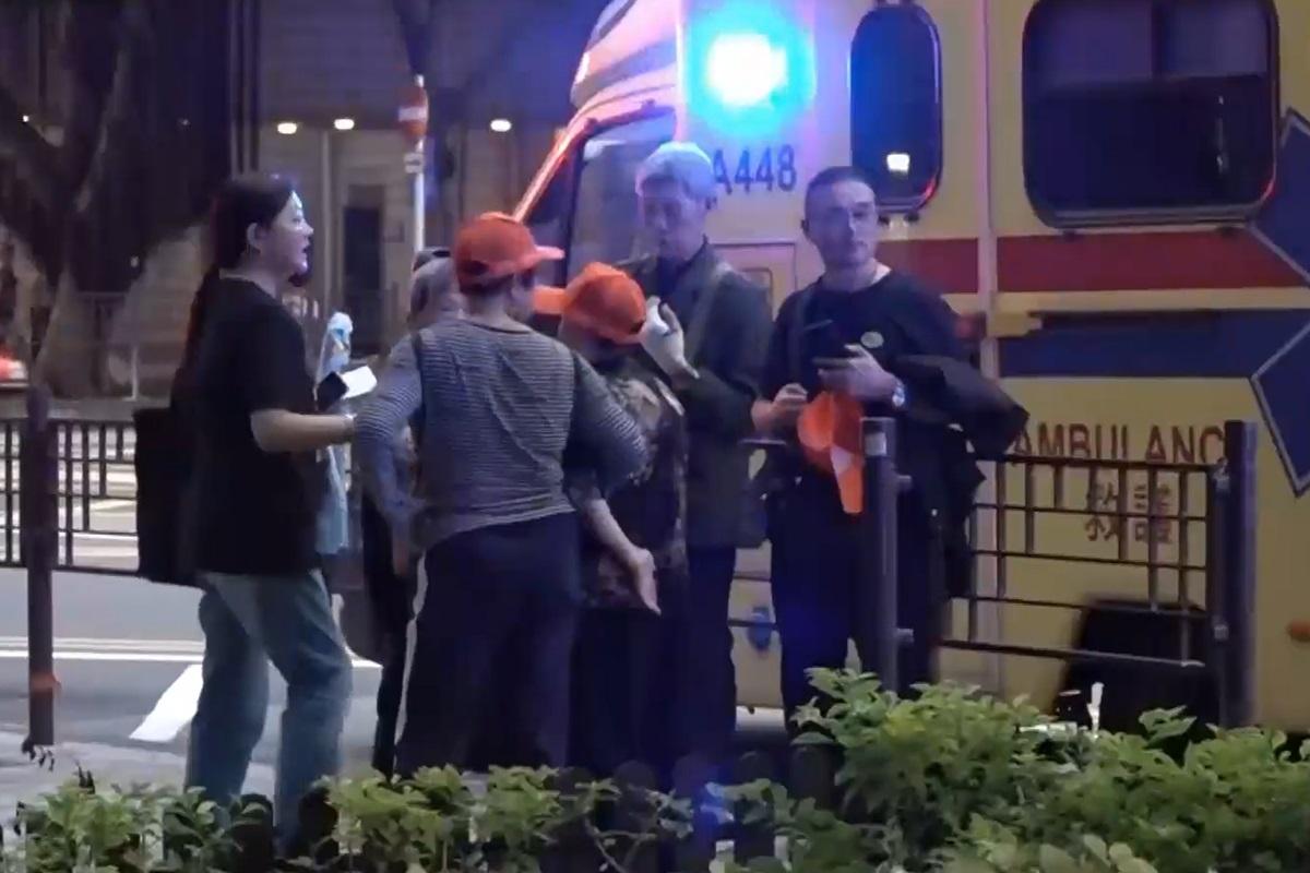 意外涉及一個來自湖北的旅行團。(電視截圖)