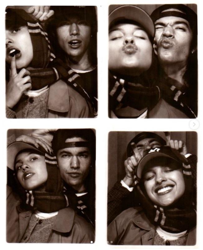 Olivia Rodrigo與Conan Gray的親密合照,彷如情侶般甜蜜。