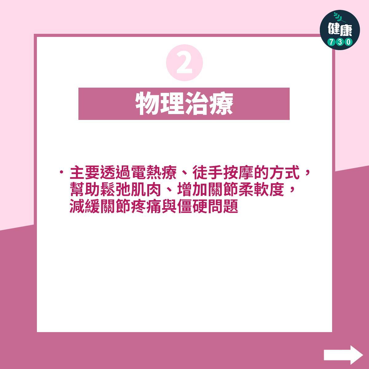 避免關節痠痛惡化四關鍵|物理治療(am730製圖)