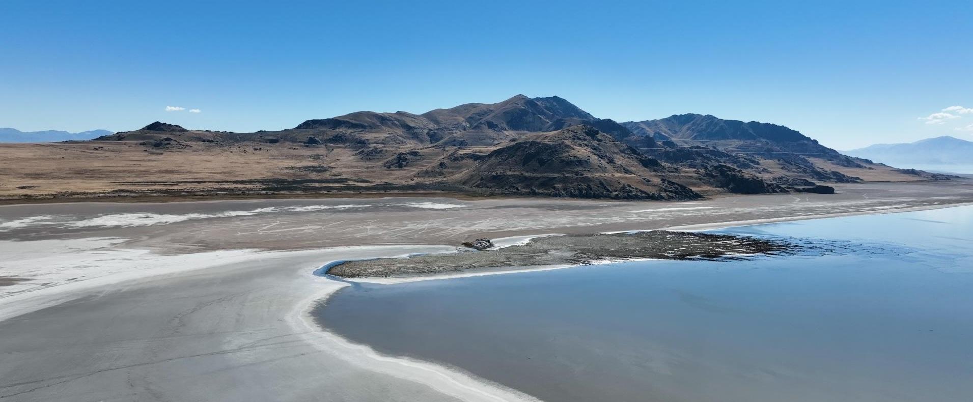 猶他州大鹽湖是世界上最大的內陸鹹水湖之一。(互聯網)