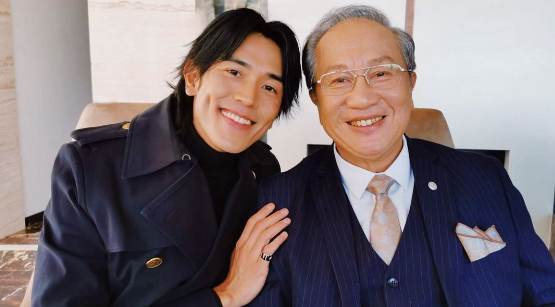 馬志威同兩大前輩都合作得好開心。