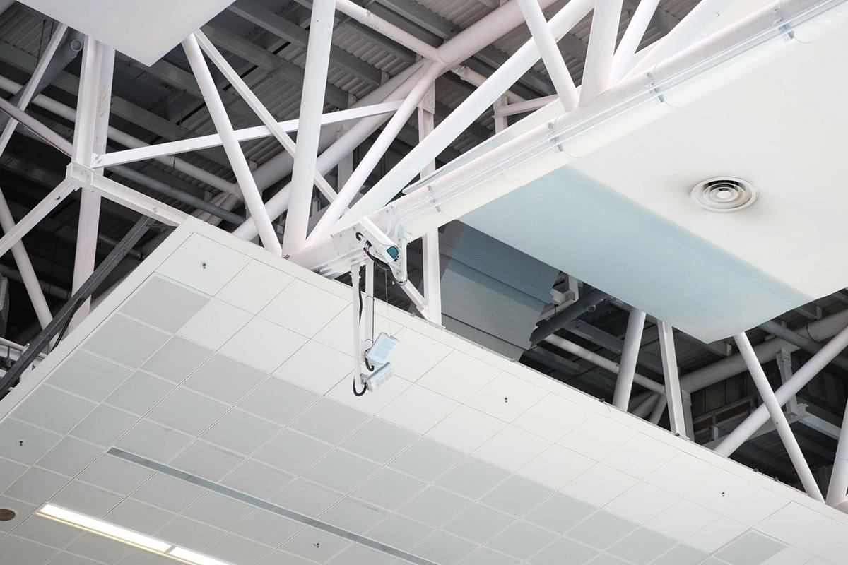 中山紀念公園泳池已安裝「人工智能遇溺偵測系統」。(田北辰FB)