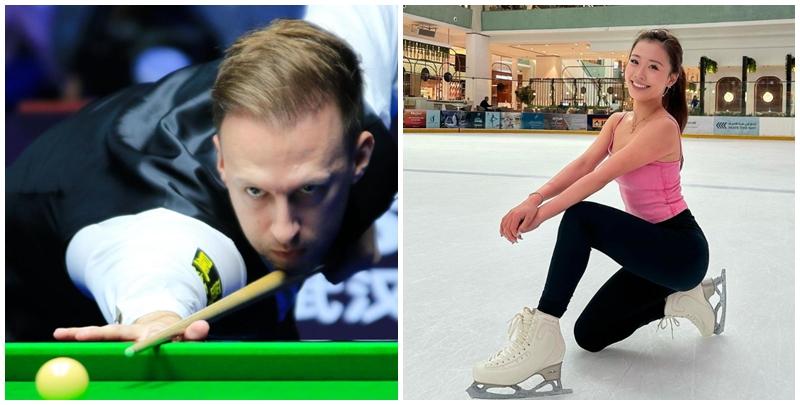 英國著名桌球手卓林普(Judd Trump)近日亦透露自己「不再享受於英格蘭生活」,英媒指他目前正與前香港女子花式溜冰運動員、「滑冰女神」馬曉晴在香港生活。(資料圖片)