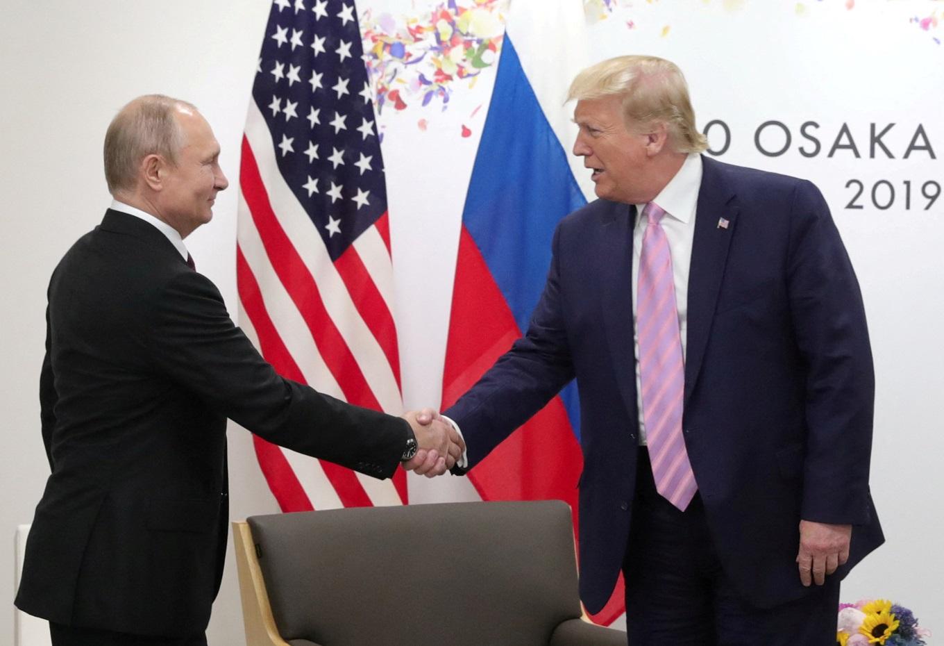 特朗普在第一個任期與俄羅斯總統普關係友好。(資料圖片)