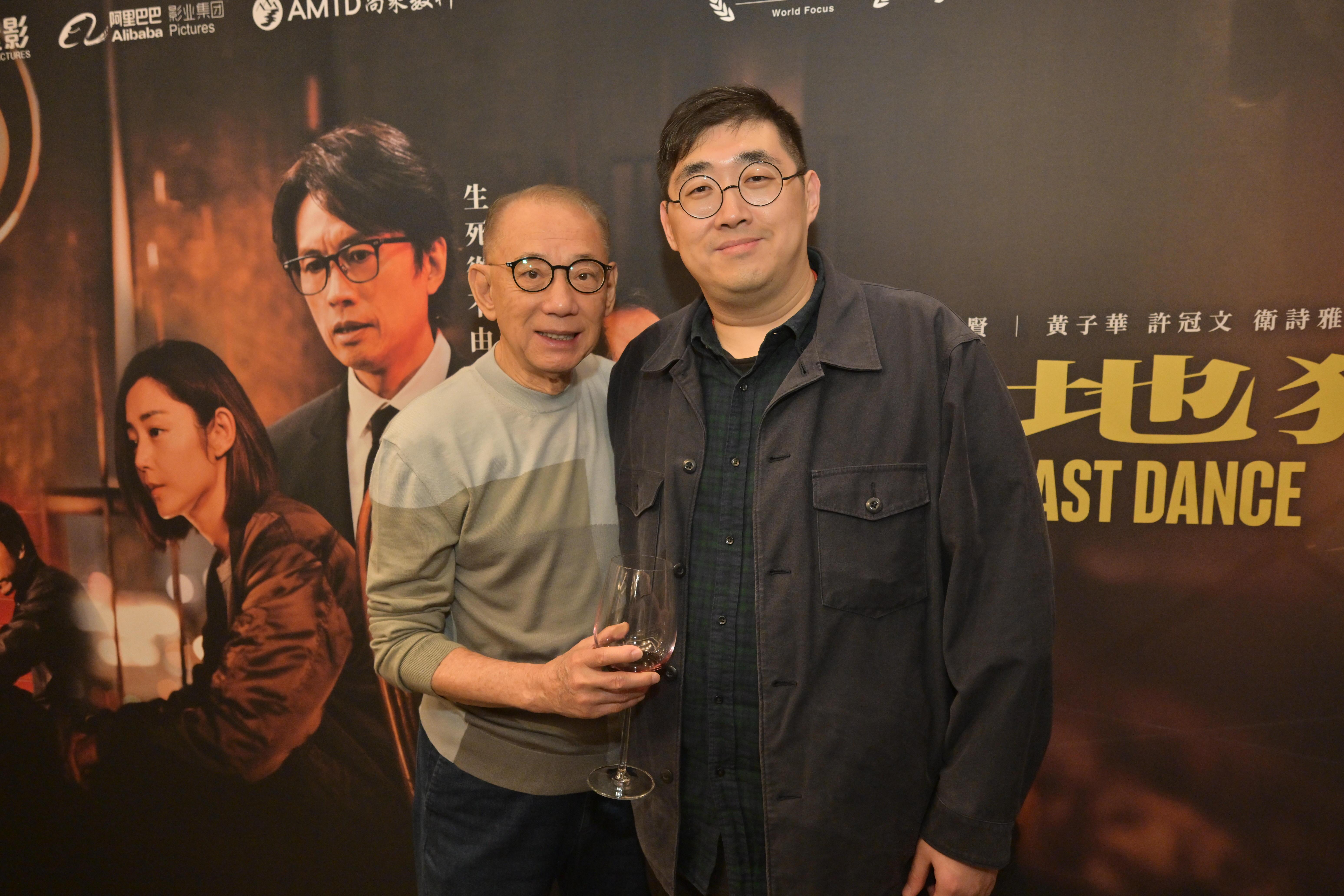 《破·地獄》劇組出席慶功宴,慶祝票房不停上升。