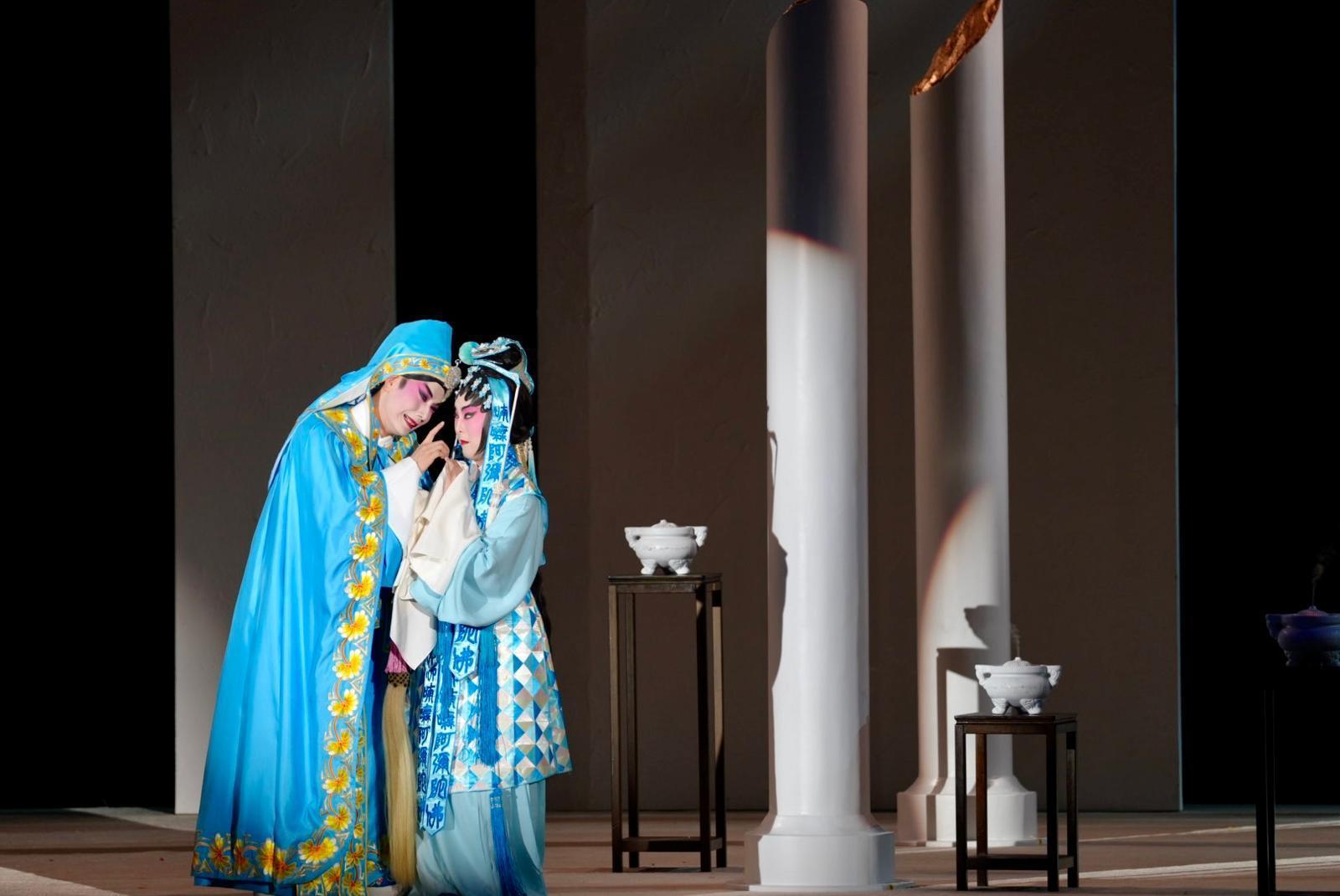 佛山站第一場,王志良與李沛妍演周世顯與長平公主。