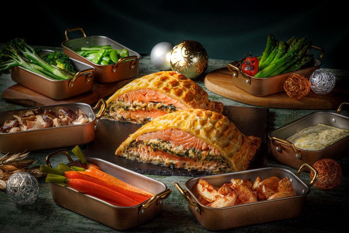 威靈頓三文魚配檸檬刁草忌廉(2公斤$1,488)