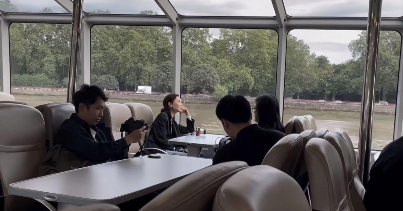 張曼玉透過抖音上載一段Olay廣告的拍攝花絮。