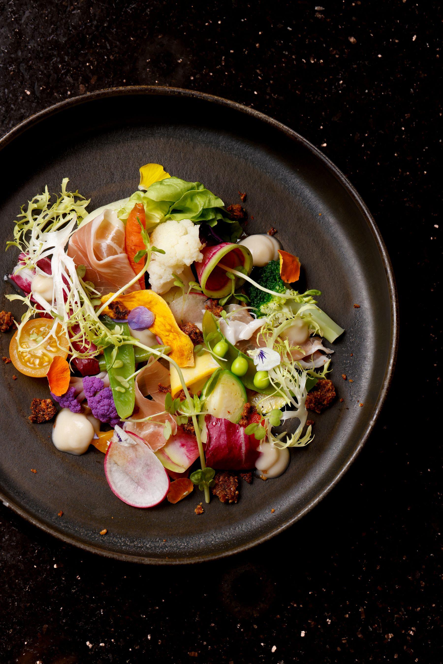 招牌菜Bagna Càuda意式鯷魚醬沙律