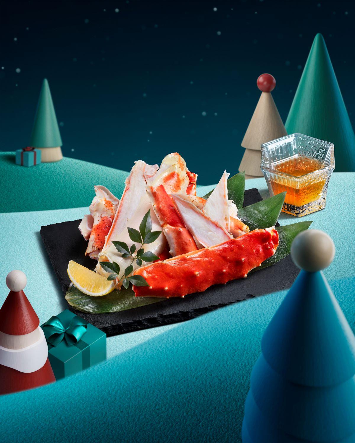 極上鱈場蟹聖誕盛 原價$569/約750克,7折加配優惠:$398(不限加購數量,不設散賣)