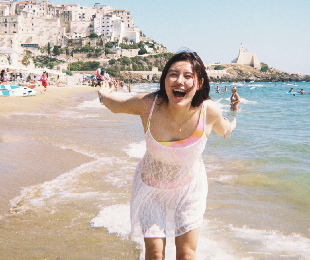 游泳世界冠軍劉湘亦因不時在社交平台貼出照片(微博圖片)