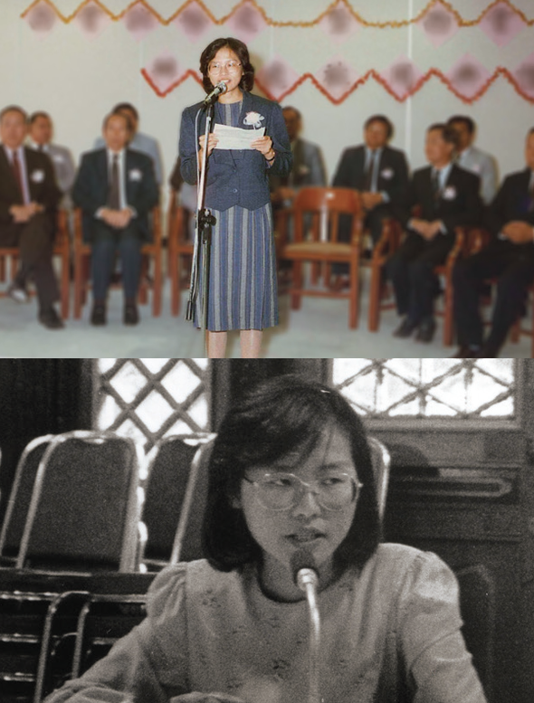 林鄭月娥競選特首期間印刷的生平刊物內容。(刊物截圖)