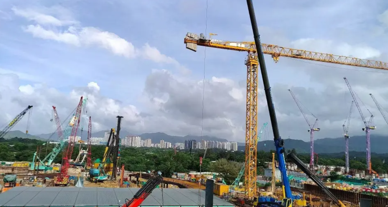 周偉工作的地盤。(九派新聞)