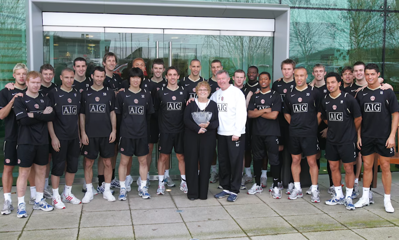 曼聯發文及影片哀悼嘉芙菲斯,讚揚她深受球會上下愛戴