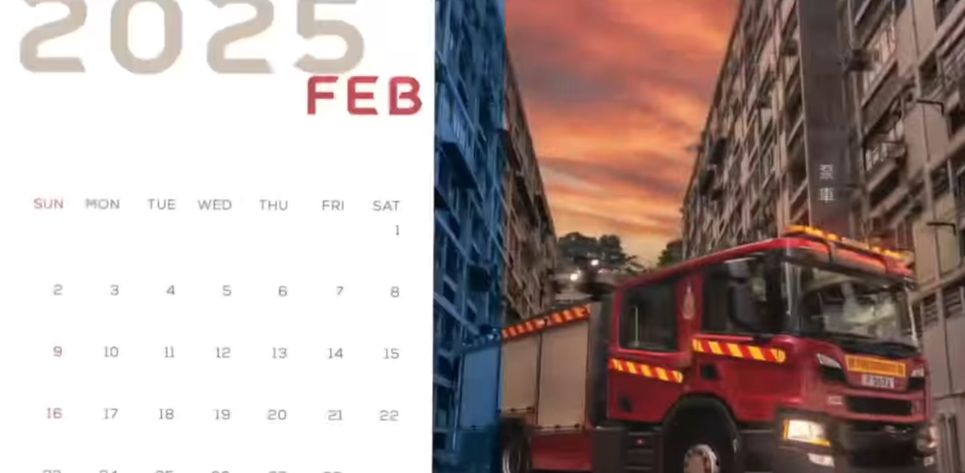 消防處月曆2025面世 消防員赤膊上陣大騷肌肉|Ray Online